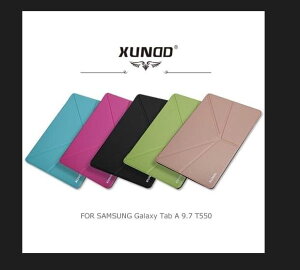 XUNDD 三星 SAMSUNG Galaxy Tab A 9.7吋 T550 哈密瓜可立式皮套