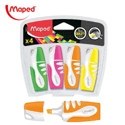 【法國 Maped】Mini隨身螢光筆4色組(742777) / 組