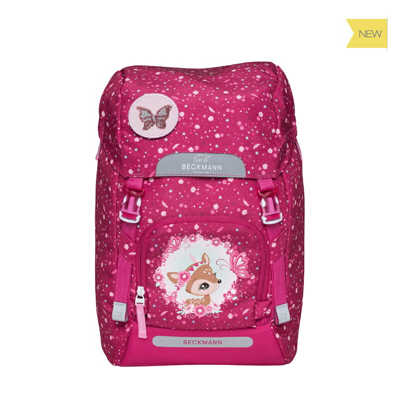 BECKMANN 挪威護脊書包 Classic Maxi 28L-繽紛斑比 H4043(CC09MAPA4001)