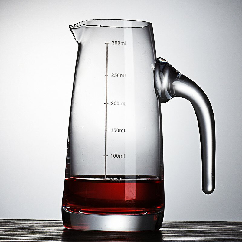 加厚玻璃白酒分酒器酒壺家用小號扎壺洋酒紅酒醒酒器飯店用500ml