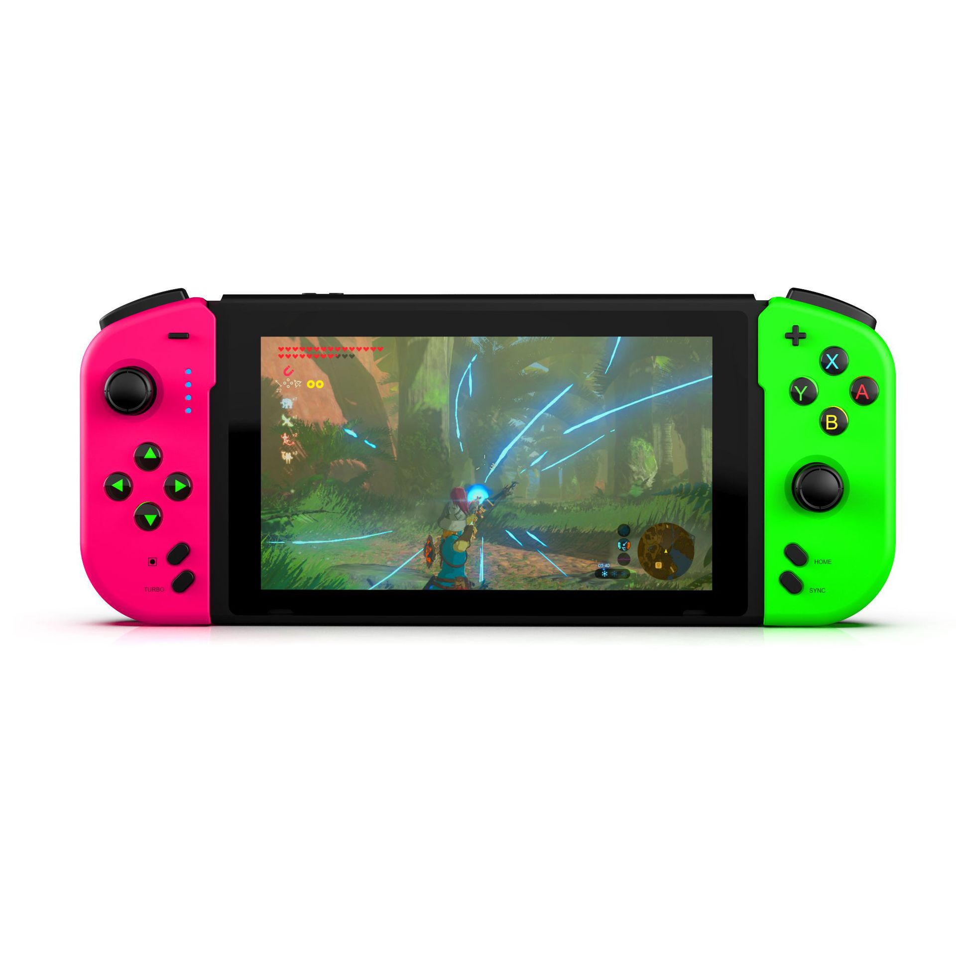 適用原裝switch joy con無線遊戲手柄左右藍芽喫雞神器手柄