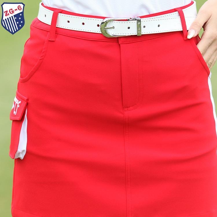 ZG6新款女士超纖腰帶耐磨柔軟兩面白色皮帶