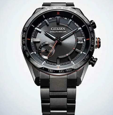 CITIZEN 星辰錶 GPS 系列 衛星對時鈦金屬手錶(CC3085-51E)-43mm-灰黑面鈦帶 禮物 日本正規品代購 0