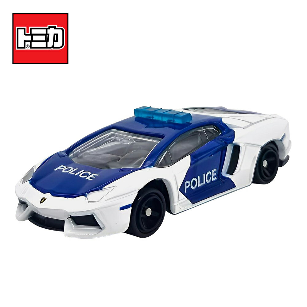 【日本正版】TOMICA 亞洲限定 NO.92 藍寶堅尼警車 Aventador LP 700-4 警車 跑車 玩具車 多美小汽車 - 993698