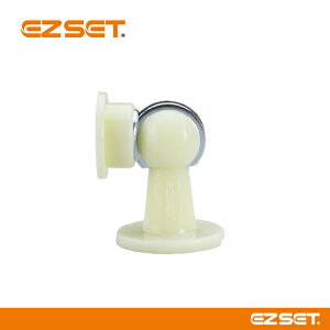 東隆 EZSET 強力電磁門扣 DH101-P 塑膠門停 米白色 門碰 門頂 門吸 門檔 磁石門止 戶擋