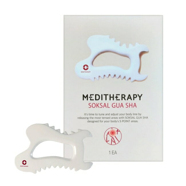 韓國MEDITHERAPY  SOKSAL 陶瓷體雕刮痧板 1