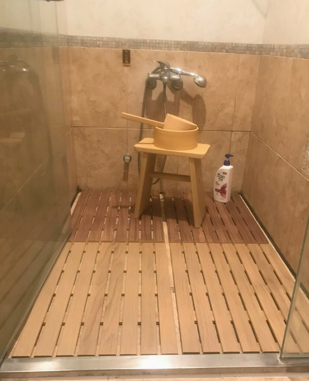 防水防滑浴室踏板A材(65x47x2.4cm)/浴室地板/陽台地板/ 戶外地板/防滑踏