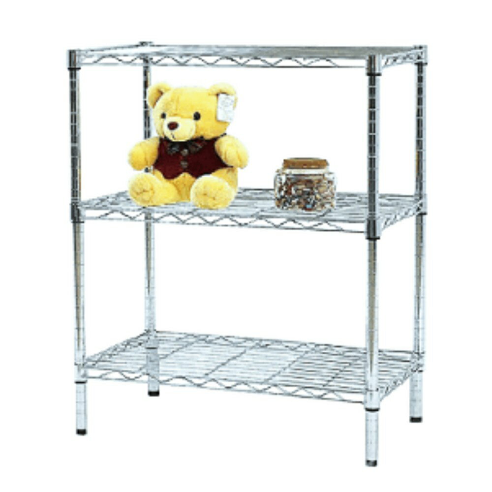 【簡易安裝】鐵架 輕型鎖管 三層架 90x46x90H 置物架 收納架 鐵力士架 書架 波浪架 貨架 鞋架 層架 雜誌架 1 【簡易安裝】鐵架 輕型鎖管 三層架 90x46x90H 置物架 收納架 鐵力士架 書架 波浪架 貨架 鞋架 層架 雜誌架 1