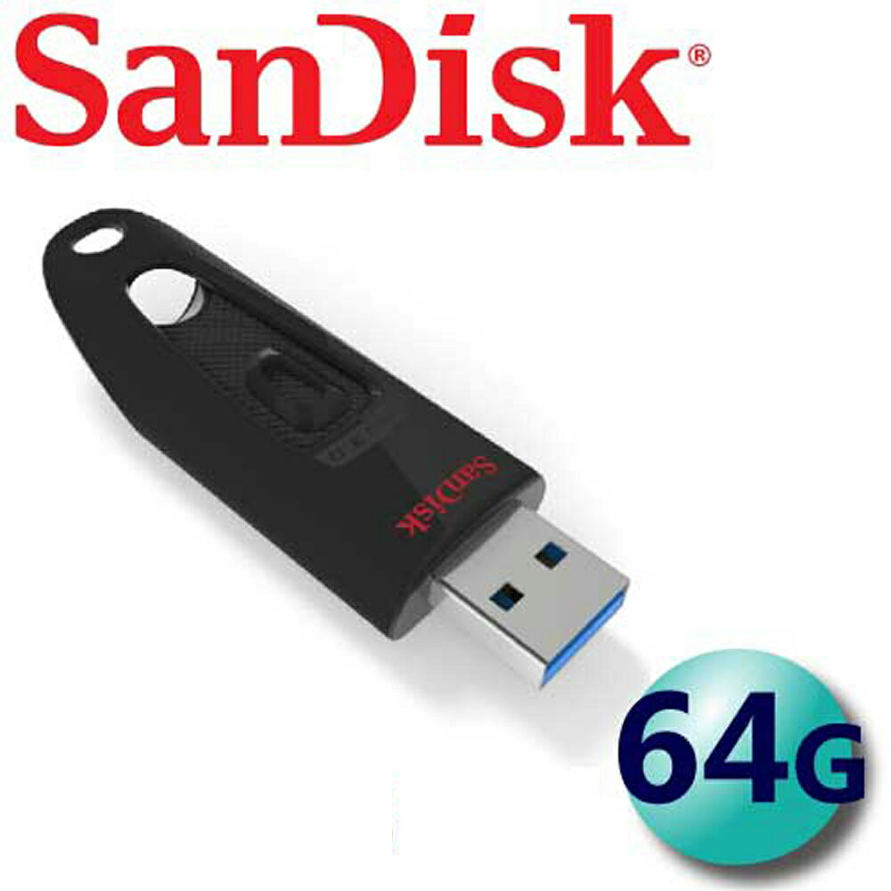 <br/><br/>  【公司貨】SanDisk 64GB 100MB/s Ultra CZ48 USB3.0 隨身碟<br/><br/>