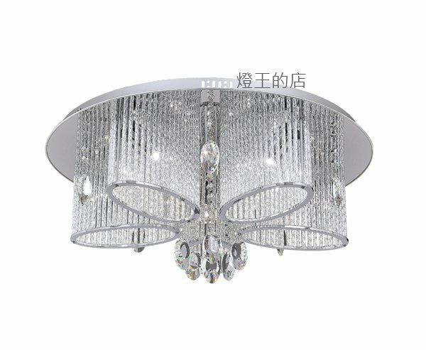 燈飾燈具【燈王的店】布拉格 水晶吸頂5燈 客廳燈 餐廳燈 103-57/5