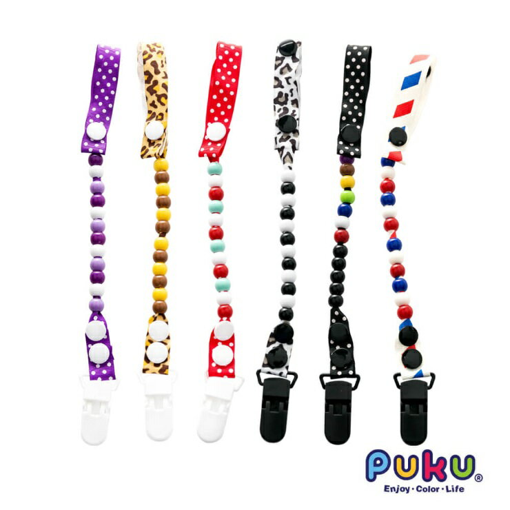 PUKU Magic單夾串珠扣帶1入