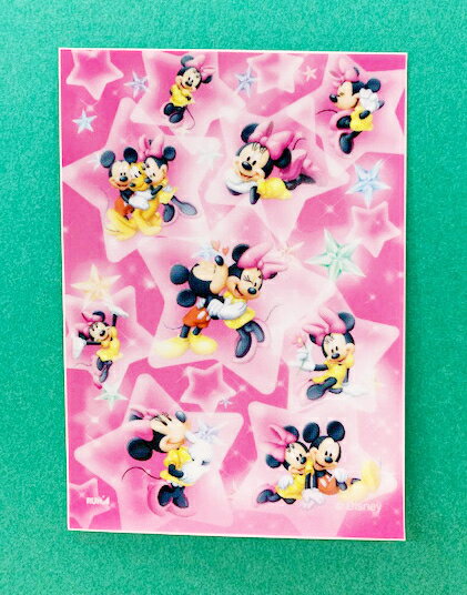 【震撼精品百貨】Micky Mouse 米奇/米妮 手機膜貼紙 米妮#05921 震撼日式精品百貨