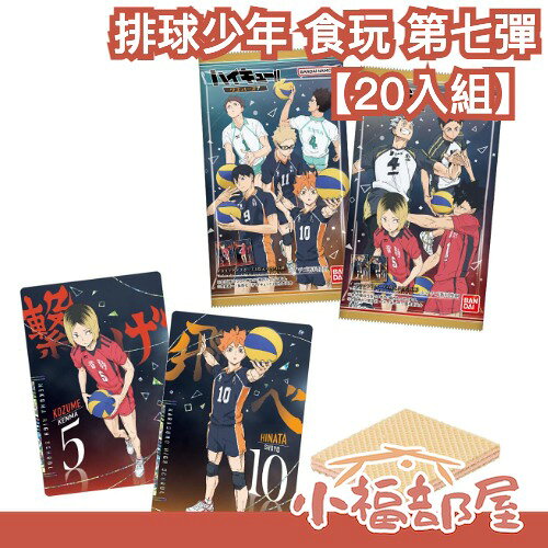 【20入組】BANDAI 排球少年 食玩 第七彈 周邊 收藏 日向翔陽 影山飛雄 月島螢 及川徹 孤爪研磨 烏野高校