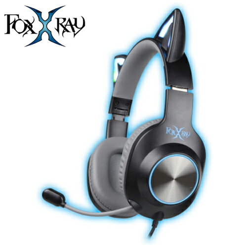 FOXXRAY 狐鐳 閃喵響狐 電競耳機麥克風 黑貓 (FXR-BAL-62)原價750(省151)