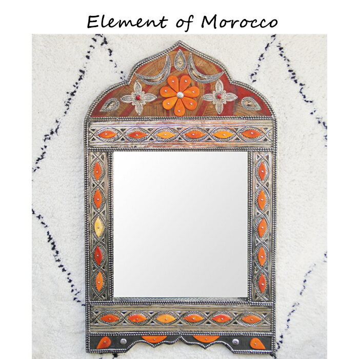 摩洛哥進口手工駱駝骨鑲嵌金屬門鏡墻面鏡墻飾壁飾復古墻面裝飾