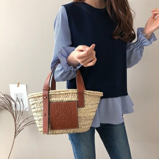 中大尺碼女裝~秋季新款 兩件式素面襯衫+針織馬甲 顯瘦百搭大尺碼上衣 3