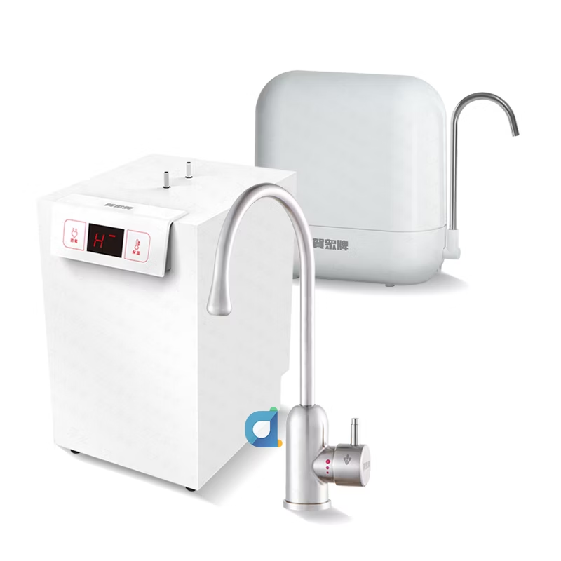 (贈好禮)賀眾牌UW-2262HW-1廚下型節能冷熱飲水機 搭配UP-602PP複合式雙道潔淨淨水方案 大大淨水