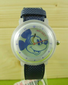 【震撼精品百貨】米奇/米妮 Micky Mouse 手錶-透明藍 震撼日式精品百貨