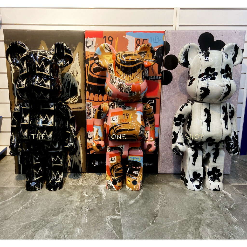 BE@RBRICK Basquiat 8 巴8 巴斯奇亞8代bearbrick 1000% | The One Shop