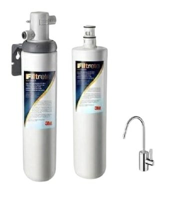 3M S004 極淨便捷系列淨水器特惠組(3US-S004-5) --含贈共2支濾心(附鵝頸龍頭+免費標準安裝). 1