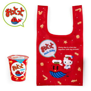 真愛日本 凱蒂貓 kitty 鯨魚 森永製菓 鯨魚餅聯名 可折疊 環保提袋 手提袋 購物袋 提袋 JD22