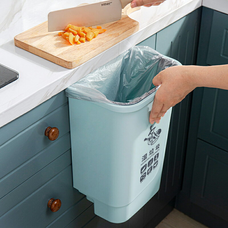 【台灣公司 可開發票】分類垃圾桶廚房家用腳踏式干濕分離臥室客廳衛生間廁所垃圾筒帶蓋 4