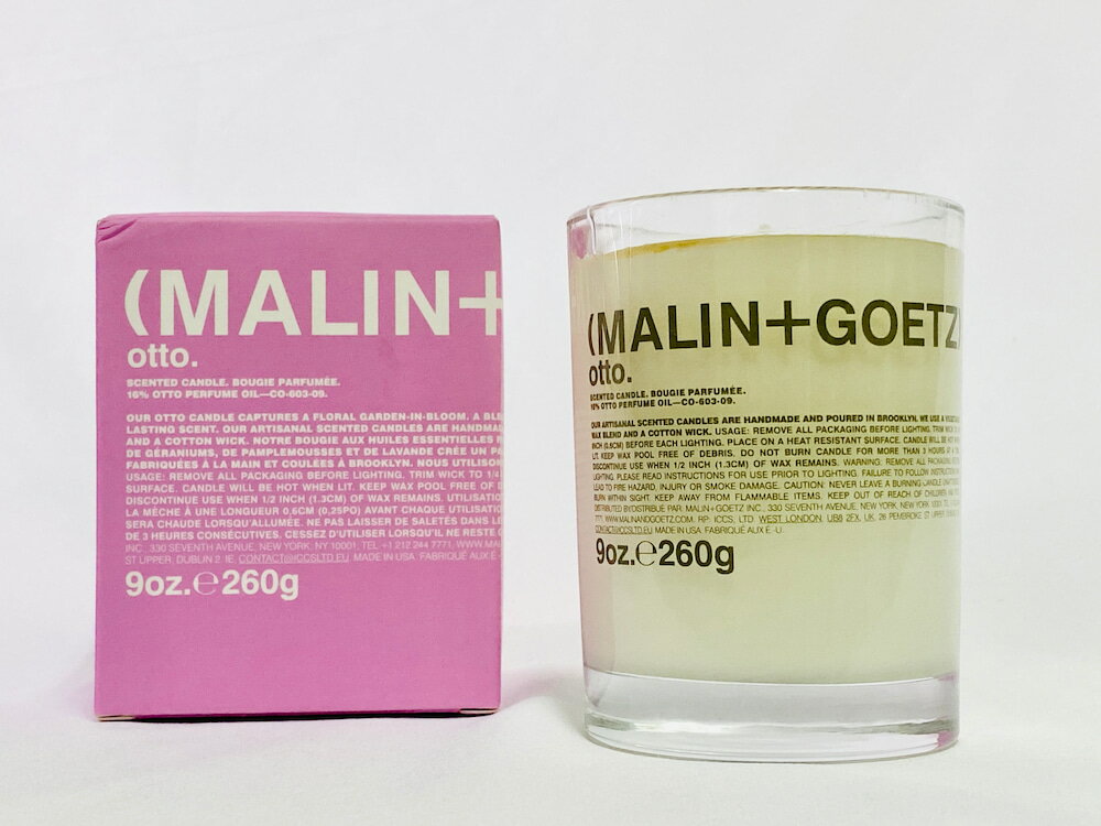 【福利品】(MALIN+GOETZ) 玫瑰香氛蠟燭 260G ｜限定出清