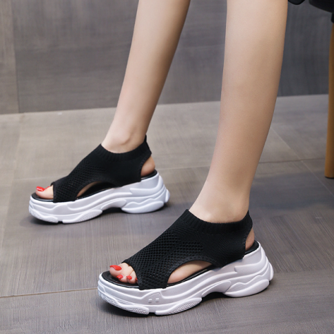 35-40 女鞋 洞洞鞋 厚底涼鞋 增高鞋 魚口鞋 羅馬鞋 女涼鞋 厚底鞋 鬆糕鞋 小碼鞋 大碼涼鞋 櫻桃嚴選 0