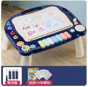 【特價出清】彩色畫畫板磁性塗鴉板寫字板 有聲音樂鋼琴1-3歲寶寶早教玩具