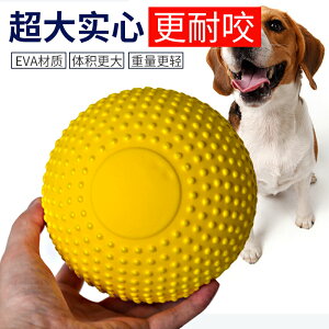 EVA超大實心中大型犬寵物狗狗彈力耐咬玩具球益智耐玩磨牙大球