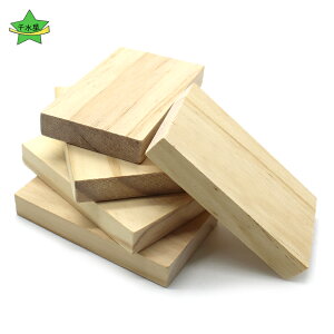 松木塊6*10*1.5 diy手工模型雕刻材料墊高木塊兒童數學教具長方體