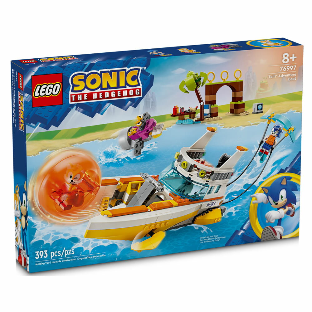 樂高LEGO 76997 Sonic 音速小子系列 塔爾斯的冒險船