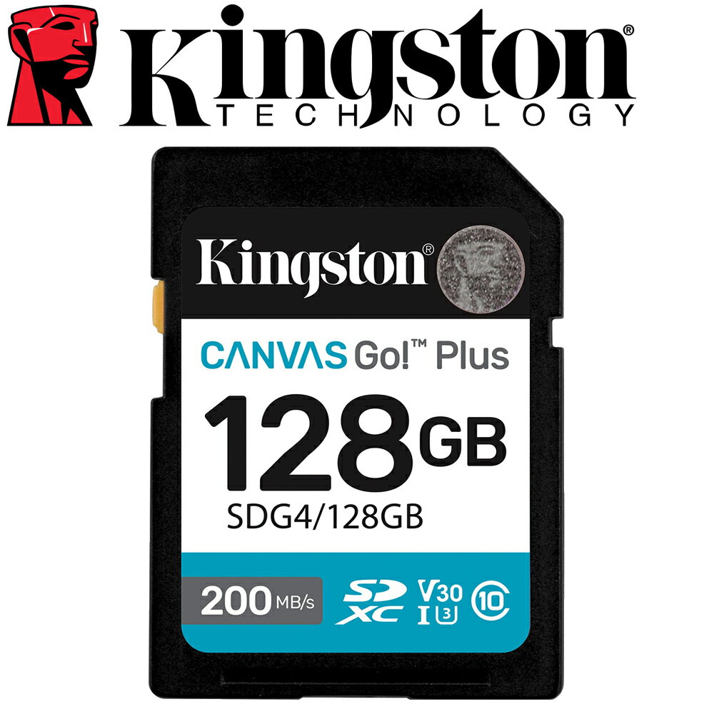Kingston 金士頓 128GB SDXC SD U3 V30 記憶卡 SDG4