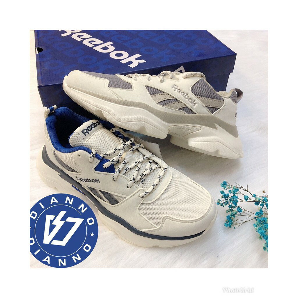 帝安諾- 實體店面Reebok Bridge 3.0 Reebok 米藍奶茶米灰增高FX9052