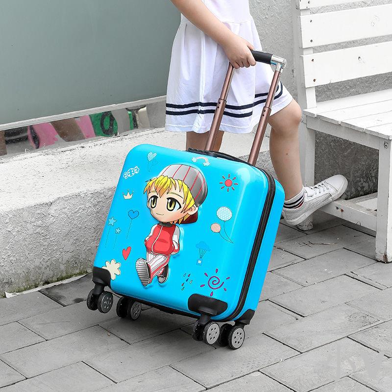 兒童拉桿箱18寸男女小孩旅行箱寶寶行李箱20寸萬向輪兒童登機拖箱