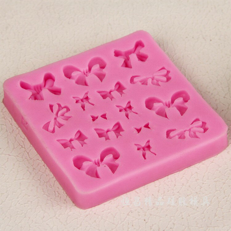 【嚴選&現貨】 蝴蝶結翻糖蛋糕模 巧克力模 蛋糕模  手工皂矽膠模具 DIY模具 烘焙工具 2