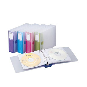 雙鶖FLYING 翡翠活頁式24片 CD保存夾 顏色隨機 190x150x50mm /個 CD-6508