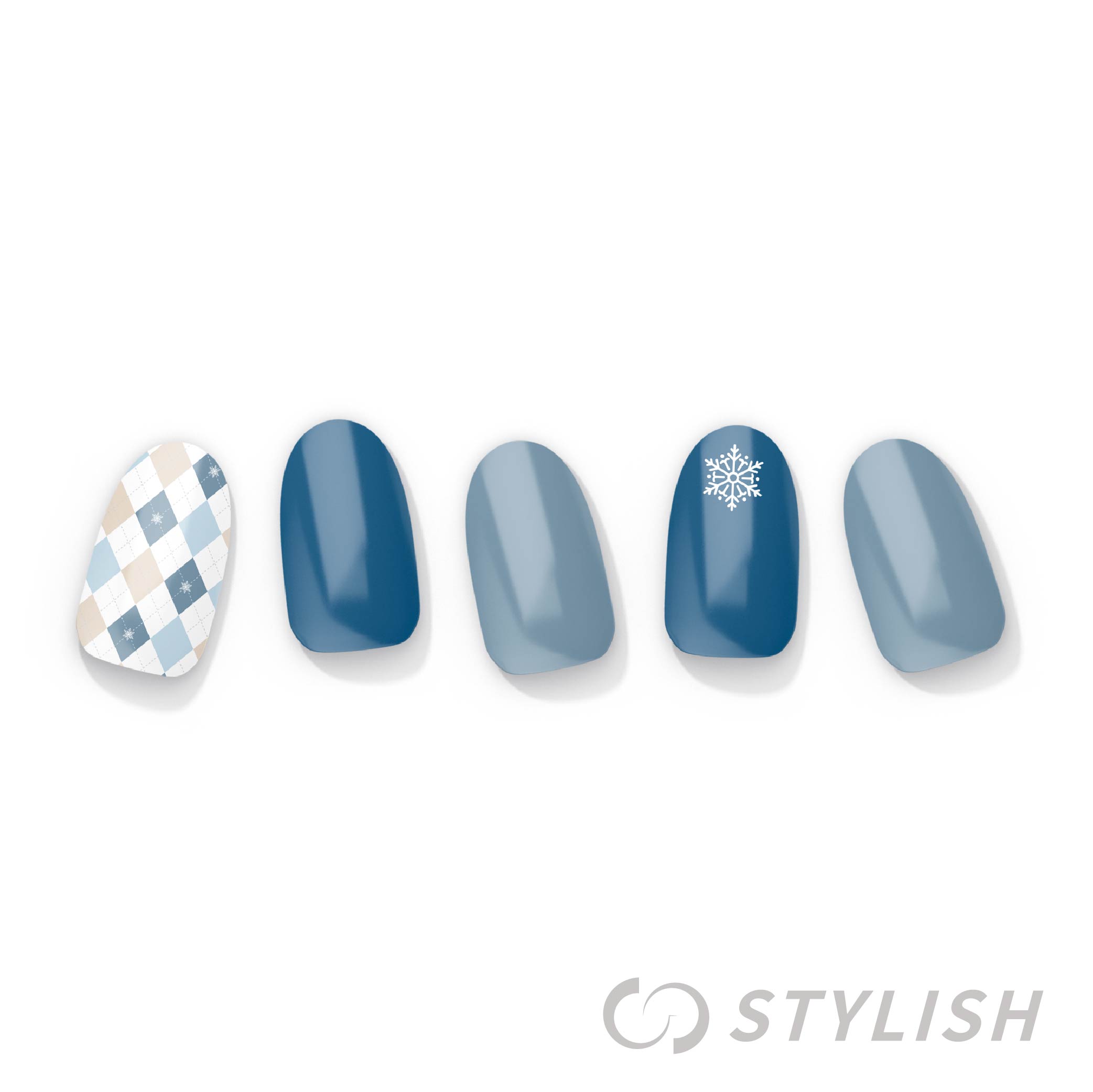 【STYLISH史戴利】無痕光療凝膠美甲貼 春雪飛花