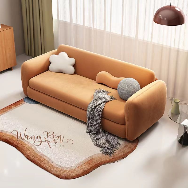 輕奢沙發床折疊兩用多功能抽拉式 客廳小戶型奶油風直排收納網紅
