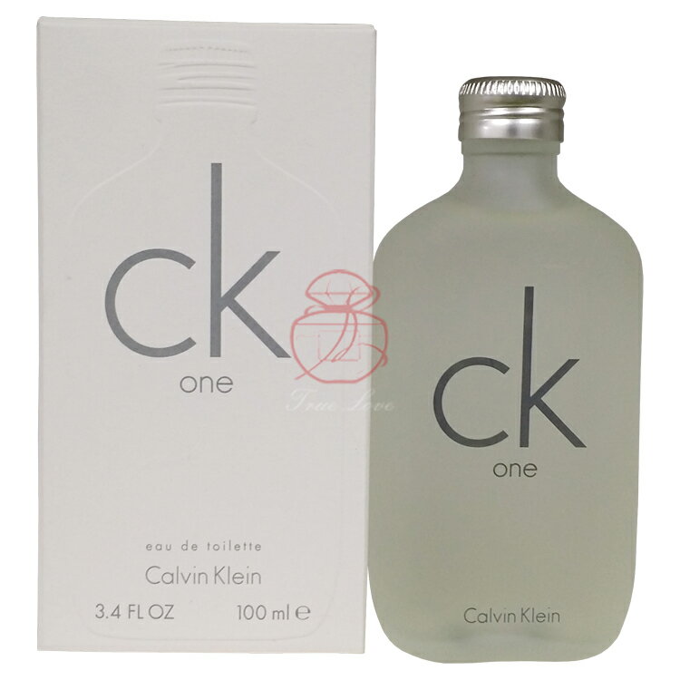 CK ONE 中性淡香水 100ML ☆真愛香水★