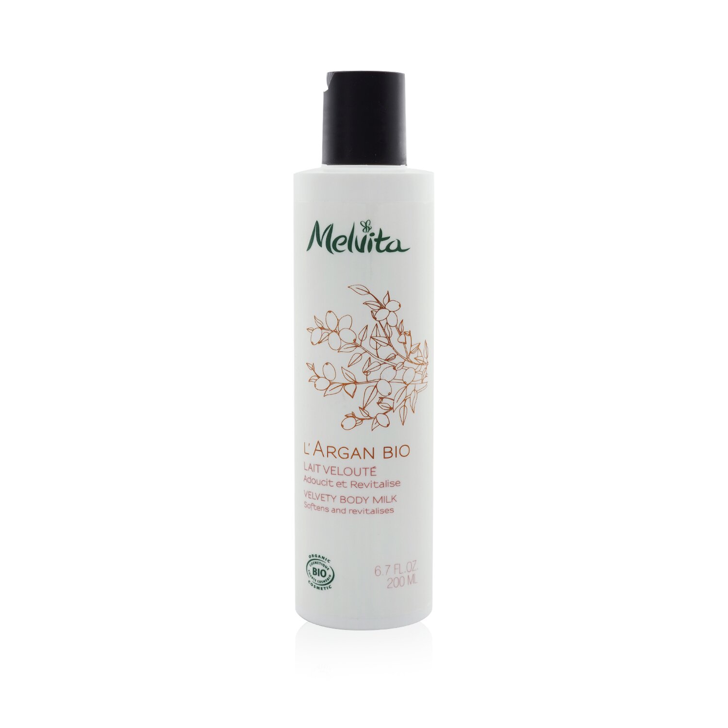 梅維塔 Melvita - 有機摩洛哥堅果天鵝絨身體乳 - 軟化和恢復活力