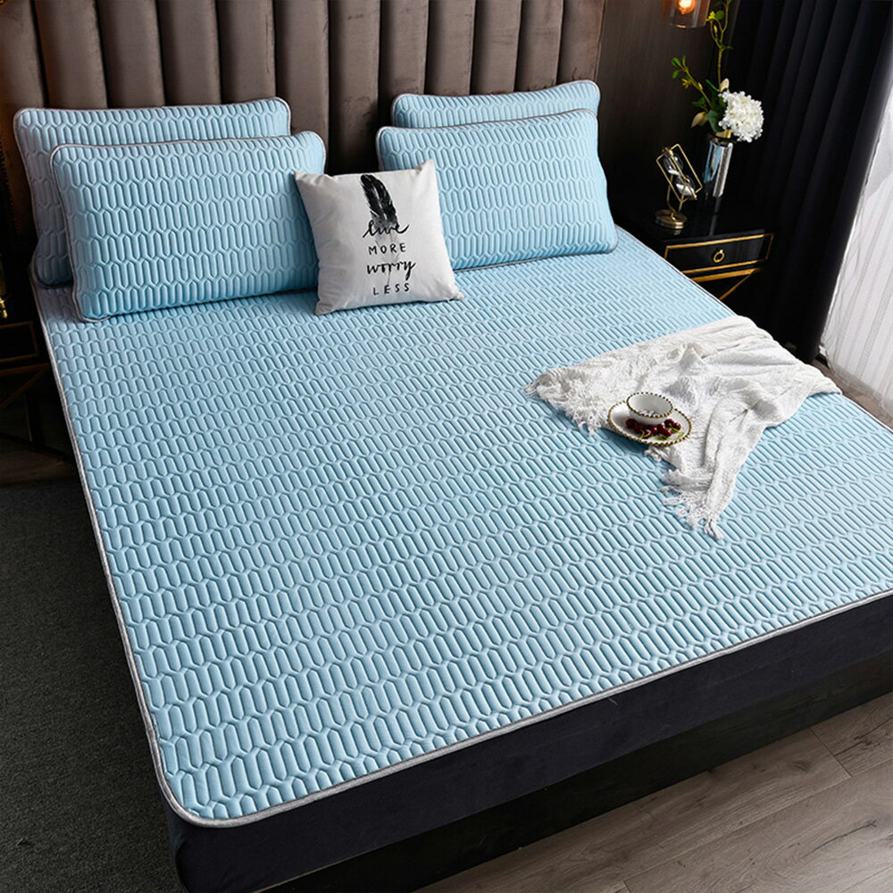 【巴芙洛】涼感絲乳膠涼蓆涼感床墊雙人款 3