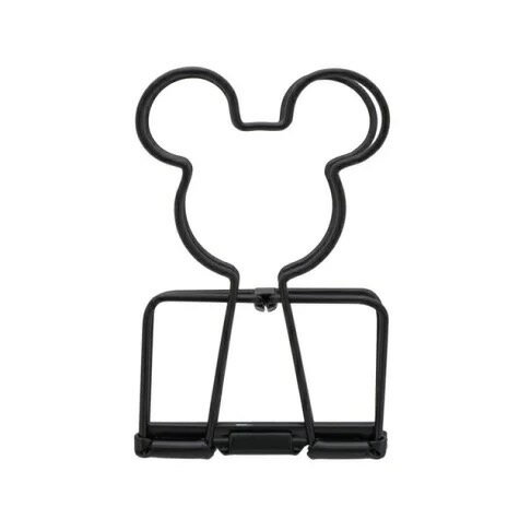 【震撼精品百貨】Micky Mouse_米奇/米妮 ~日本Disney迪士尼 米奇造型長尾夾(黑大頭款)*67081 1