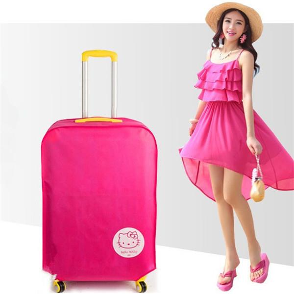 行李箱罩保護套防水耐磨加厚拉桿箱套旅行箱防塵罩20 24 28寸配件