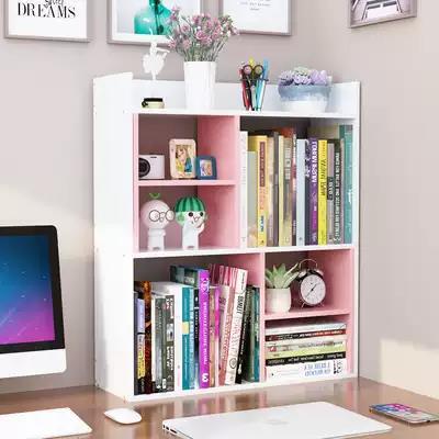 桌面多層簡易書架書桌置物架桌上小型兒童書櫃家用辦公室儲物 具體規格可露露通詢價