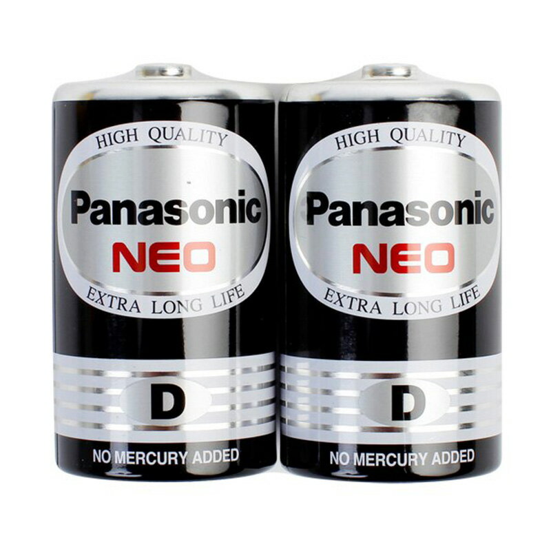 國際牌 Panasonic 1號 電池 碳鋅電池 黑色（2入 /組）10組 /盒 超取限購2盒