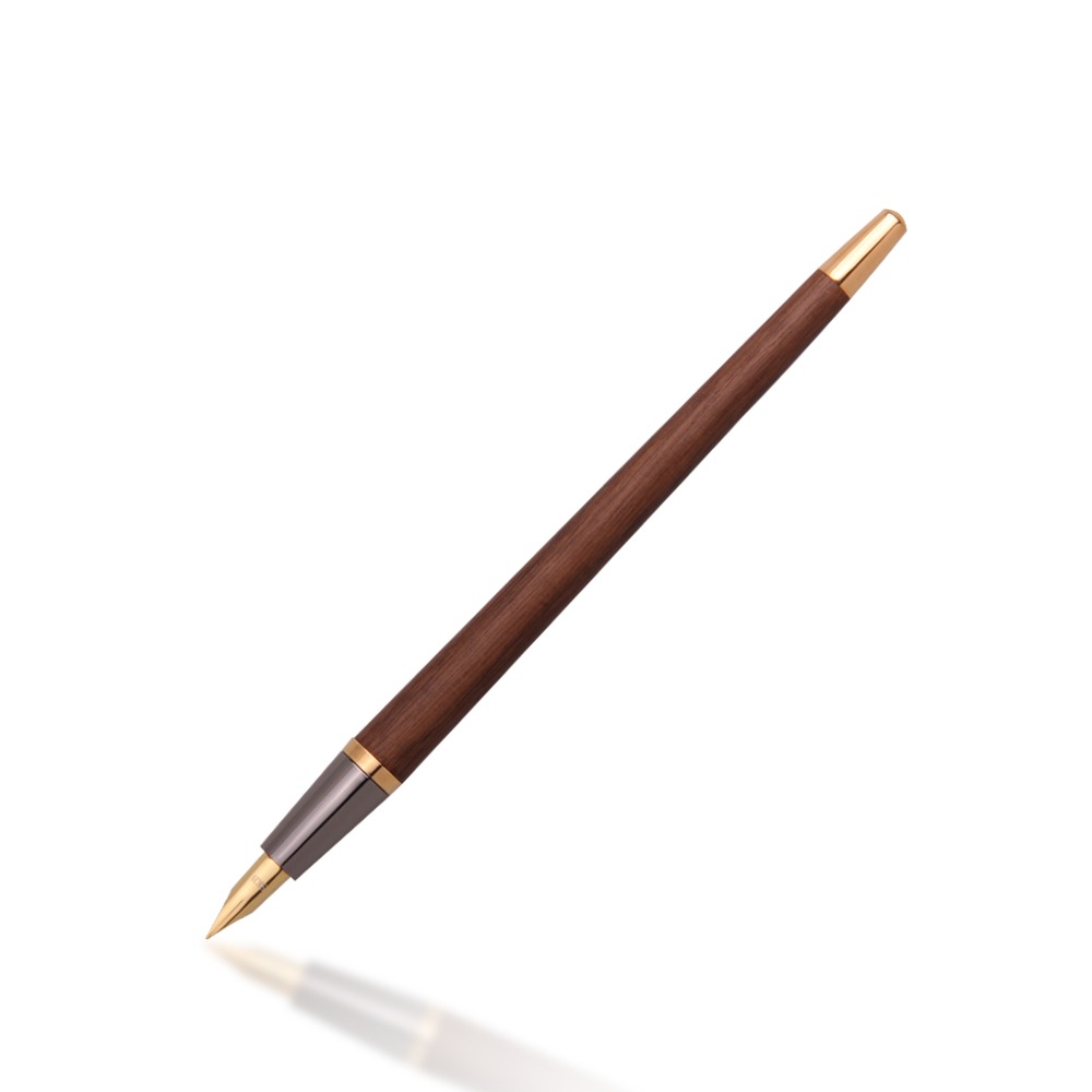 SKB 文明 JH-6050 尊爵系列檯筆 鋼筆禮盒組 (鍍黃金)