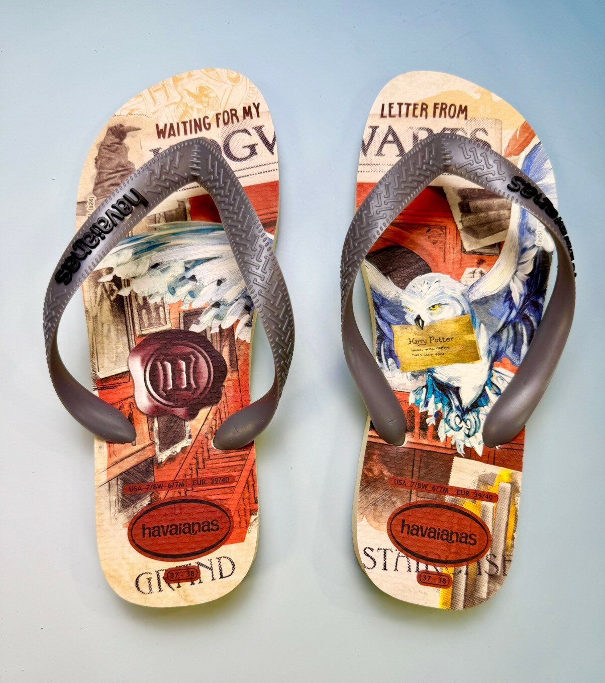 havaianas 哈瓦士 巴西人字拖 男款 Harry Potter 嘿美 涼鞋 拖鞋 夾腳拖＊夏日微風＊