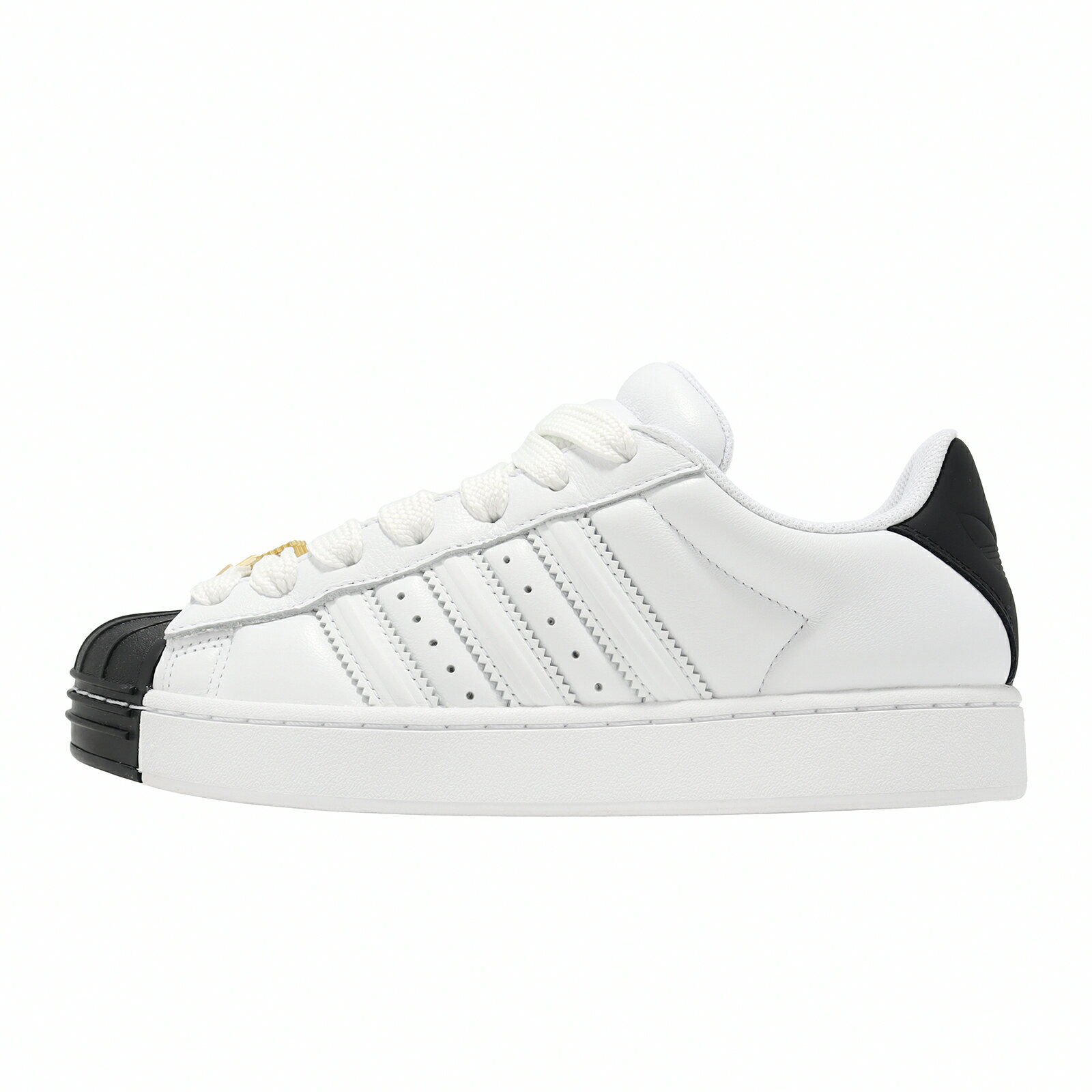 adidas 愛迪達 休閒鞋 Superstar ST W 女鞋 白 皮革 復古 厚鞋舌 貝殼鞋 IH6679
