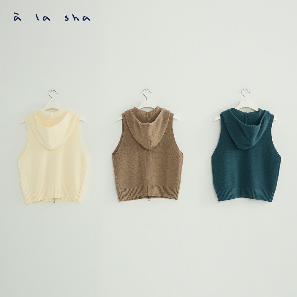 a la sha 大小Q咪連帽背心 3